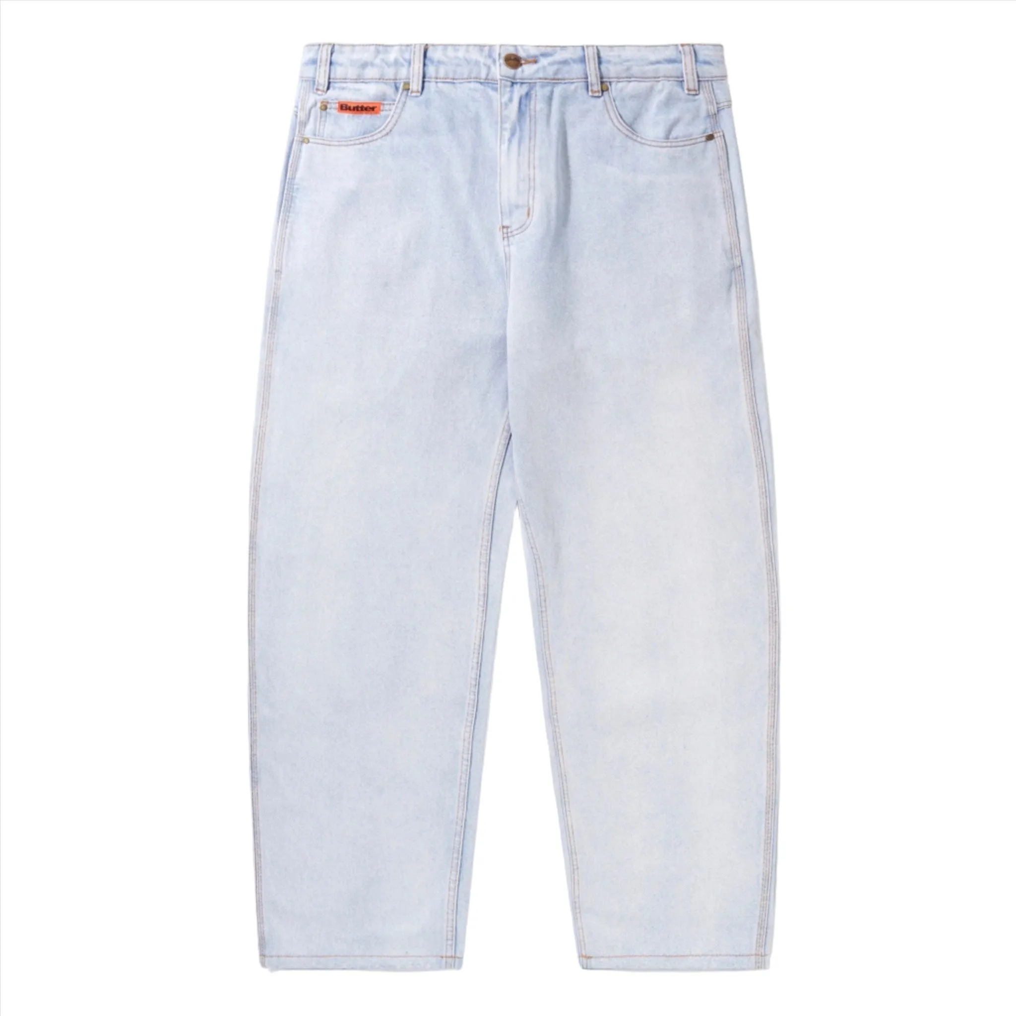 Butter Goods Baggy Denim Jeans Light Blue