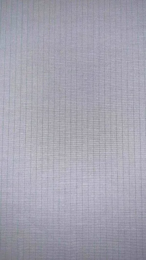 COTTON POPLIN YARN DYED 1/4" STRIPE STRETCHED WOVEN - SHIRTING FABRIC<br><h6>6-WHT/KLY GREEN<br>061-CPOXS 1/4"</h6>