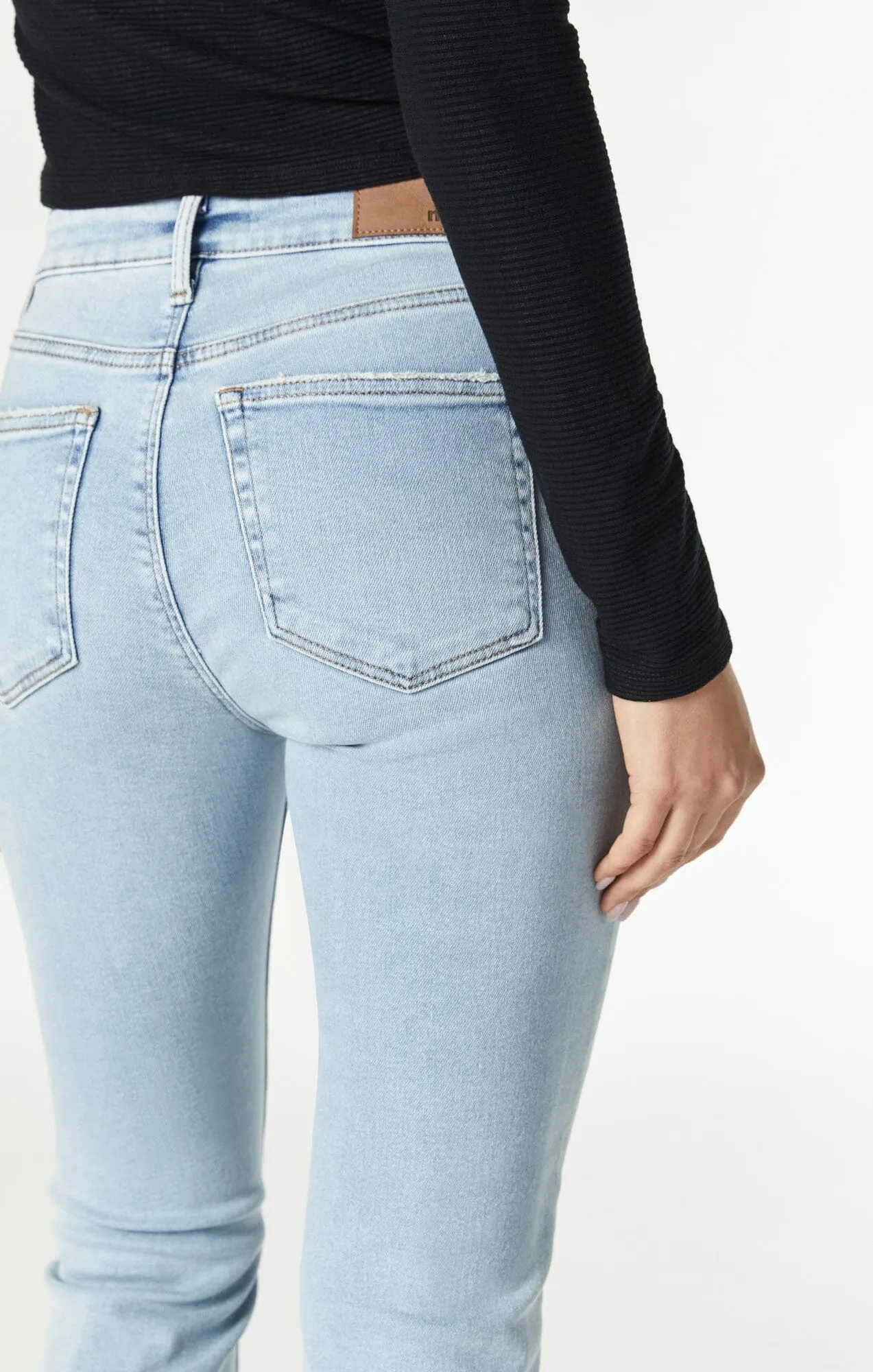 Mid Rise Anika Cropped Flare Jeans
