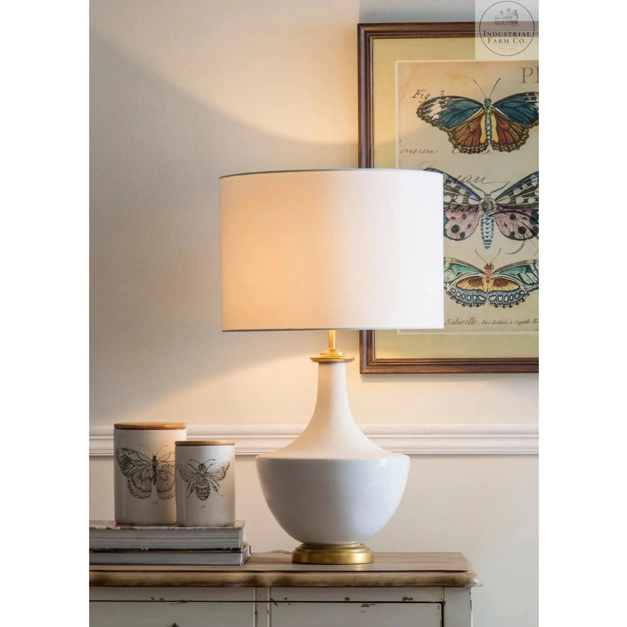Roswitha Ceramic Table Lamp